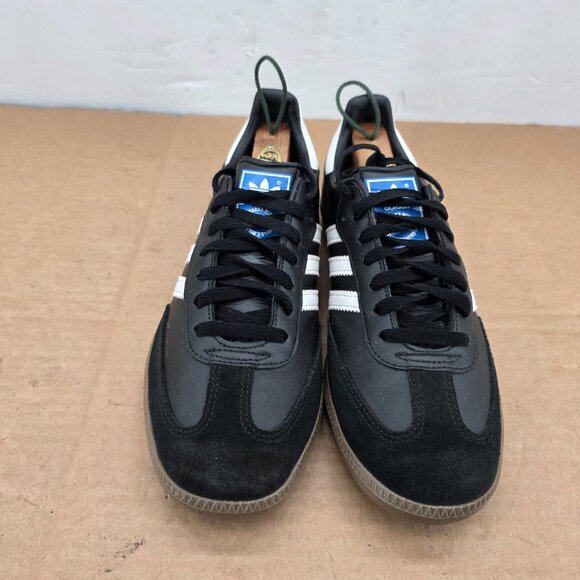 Adidas Samba OG Shoes Mens Size 8.5 Black White Leather Gum Indoor Soccer main image 6